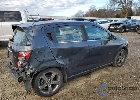 2013 Chevrolet Sonic Rs z USA, uszkodzony, nr VIN 1G1JH6SB7D4155361